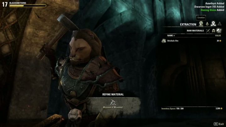 The Elder Scrolls Online - Blacksmithing