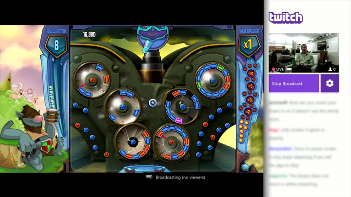 Xbox One - streamování přes Twitch