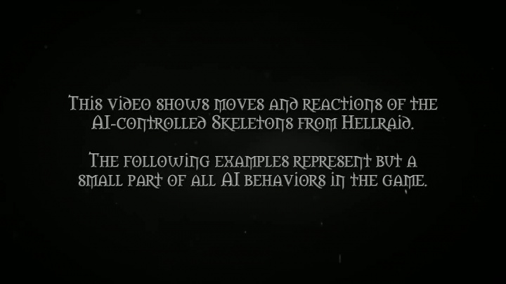 Hellraid - AI Animations of the Skeletons