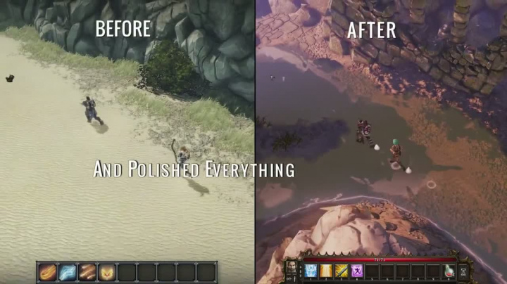 Divinity: Original Sin - před a po trailer