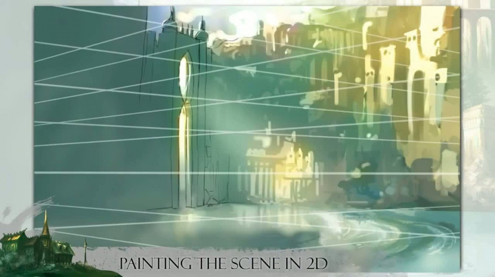 Silence: The Whispered World 2 - Creating The 3D-Scene From 2D-Paintings