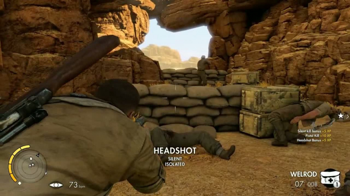 Sniper Elite 3 - záběry z hraní