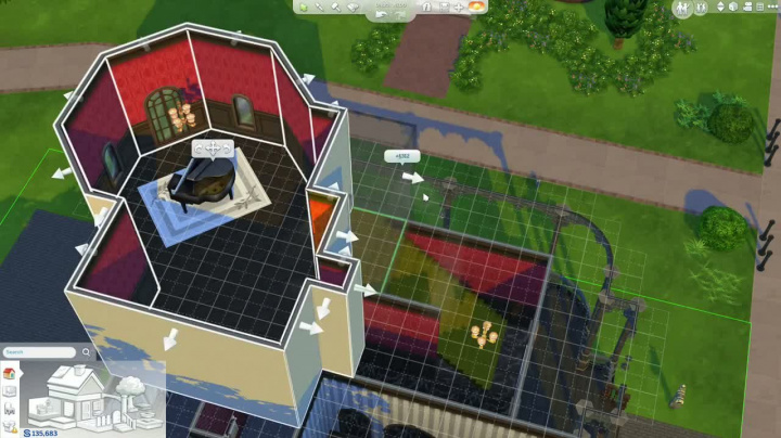 The Sims 4 - stavění domů