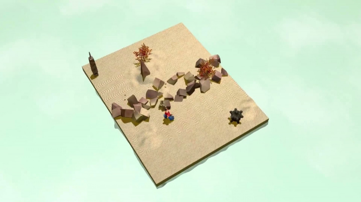 Miegakure - Demonstrace