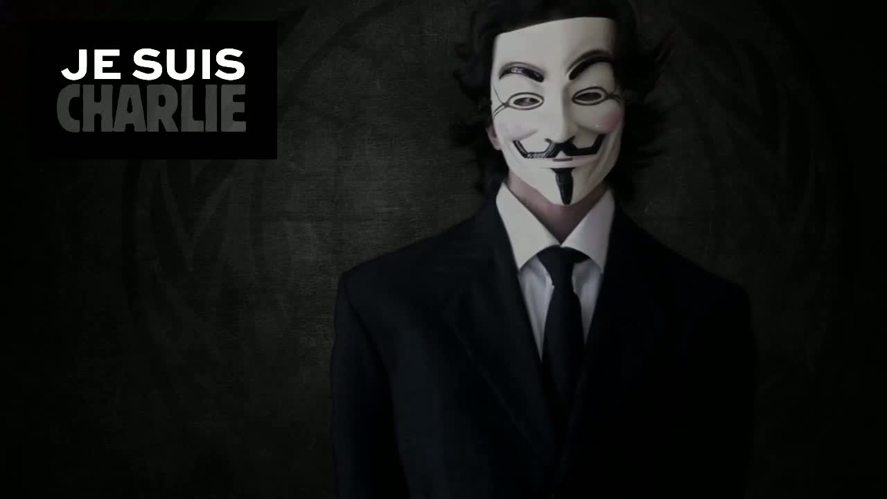 Anonymous slibují odvetu za útok na Charlie Hebdo