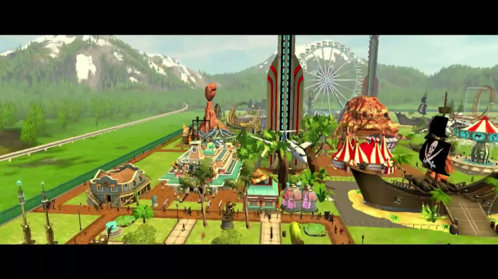 Rollercoaster Tycoon World - první gameplay trailer