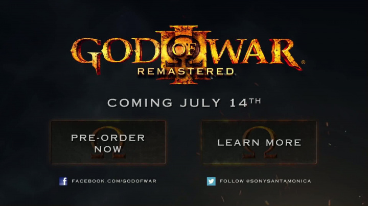 God of War III Remastered - oznamovací trailer