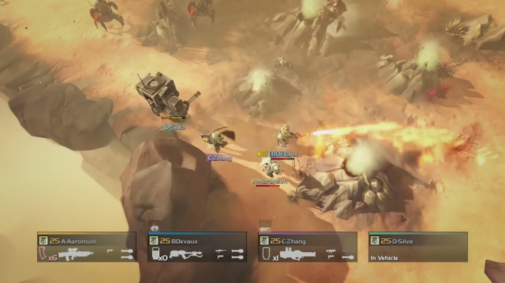 Helldivers - záběry z hraní