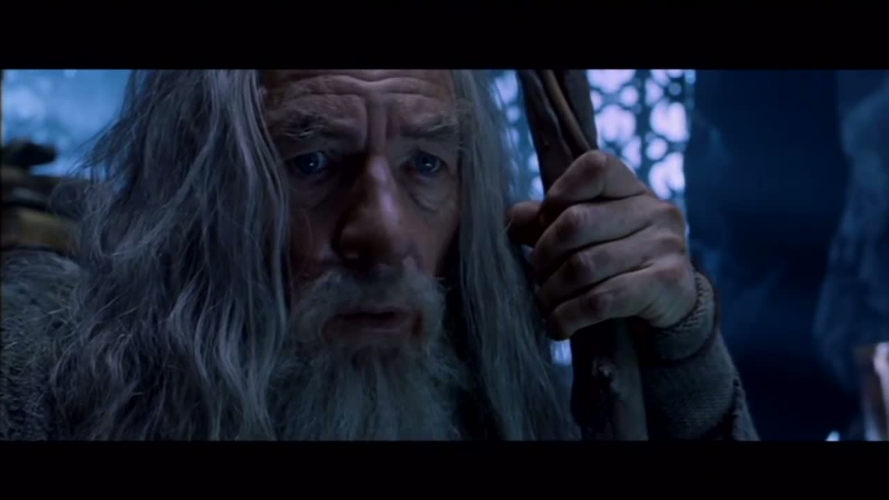 Gandalf vs Saruman HD __ Fight Scene from The Fellowship of the Ring