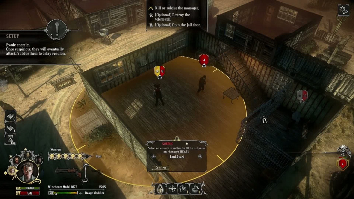 Hard West - Bank Robbery Gameplay With Developer Commentary