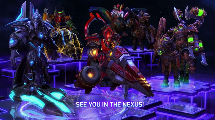 Heroes of the Storm - Lt. Morales, Artanis, skiny a mounti