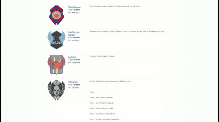 Halo 5: Guardians – Welcome to Spartan Companies
