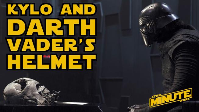 How Kylo Ren Got Darth Vader's Helmet (Canon) - Star Wars Minute
