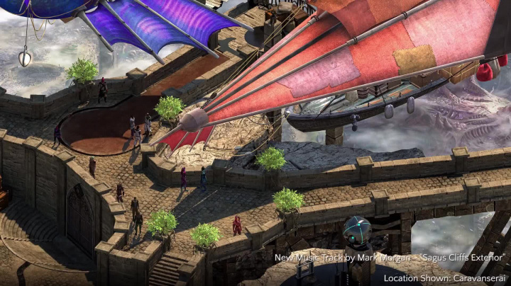 Torment: Tides of Numenera - "Sagus Cliffs Exterior" New Music Track