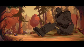 Železný obr - ukázka