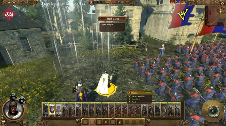 Total War: Warhammer - Rally Point Challenge: Bretonnia Multiplayer Custom Battle