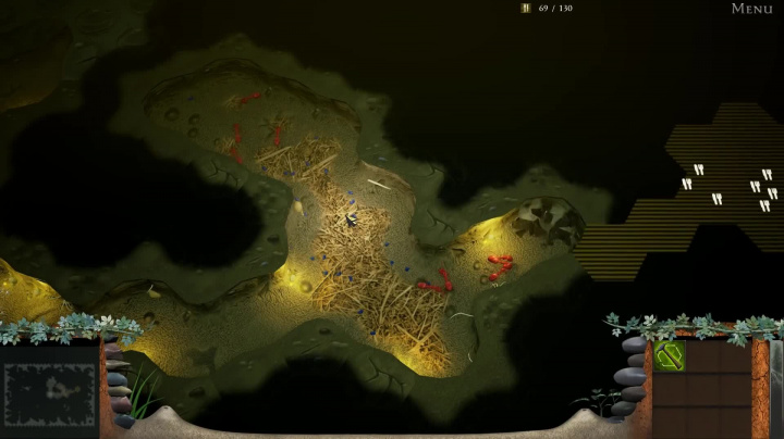 Empires of the Undergrowth: Gameplay - Underground