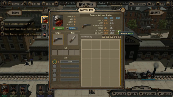 Bounty Train - Developer Video - Update 5: Gun Shop