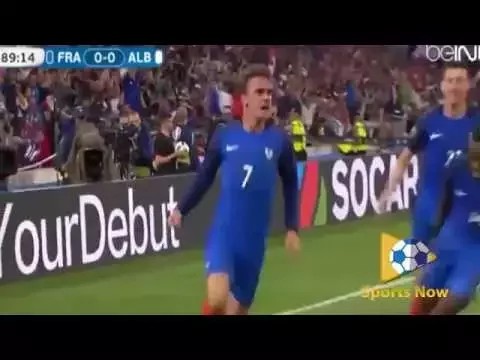 France vs Albania 2-0  All goals & Highlights Euro 2016