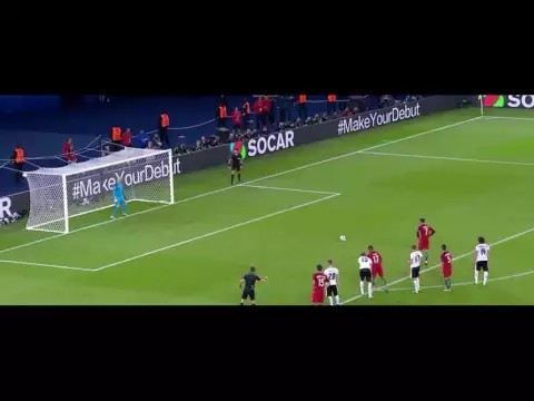 Cristiano Ronaldo missed penalty vs Austria 18/6/2016