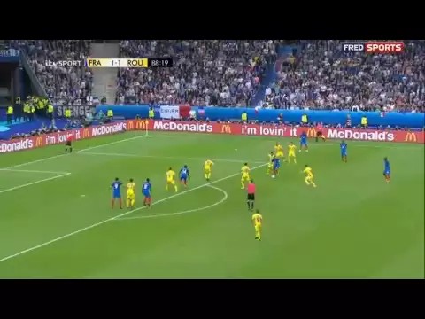 Dimitri Payet sensational goal vs Romania!!! EC
