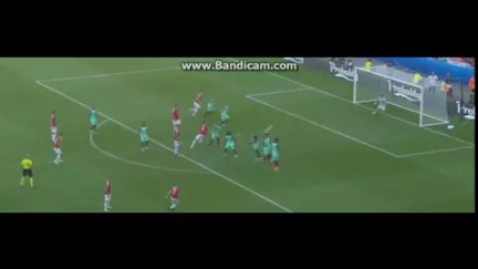 Balazs Dzsudzsak Amazing Free Kick Goal - Hungary vs Portugal 2-1 (Euro 2016) HD