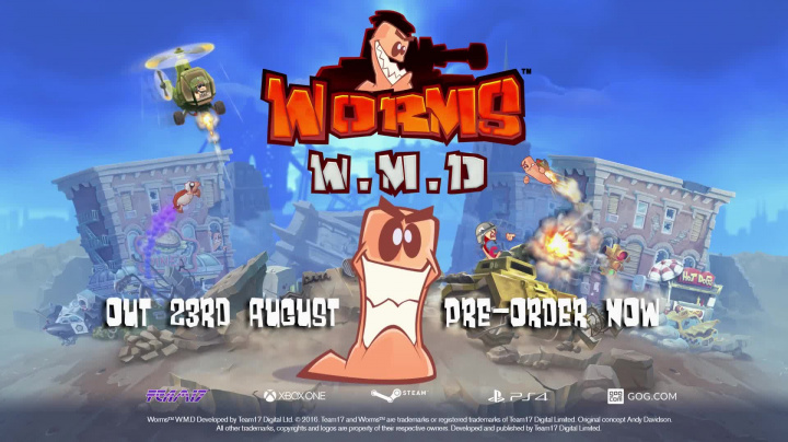 Worms W.M.D. - Landscapes and Buildings Video Multiplatform