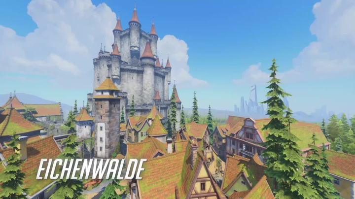 Overwatch - mapa Eichenwalde