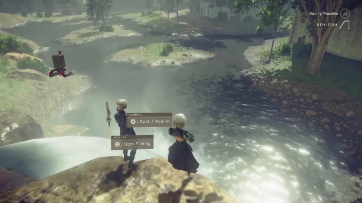 NieR: Automata - průzkum vzdálené budoucnosti Země - 27 minut nepřerušeného hraní