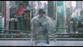 Ghost In The Shell - souboj ve vodě