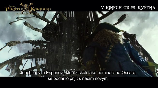 Piráti z Karibiku: Salazarova Pomsta: Ukázka z natáčení