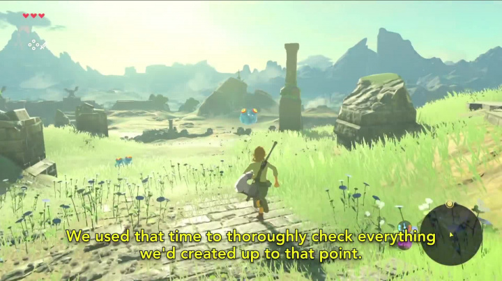 The Legend of Zelda: Breath of the Wild - making of video – Open-Air Concept