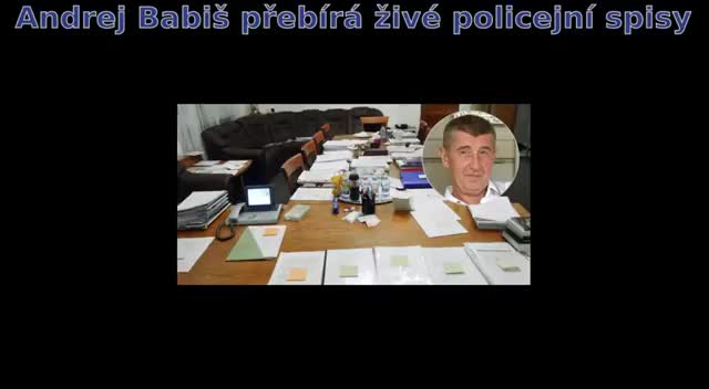 Andrej Babiš - přebrání policejního spisu