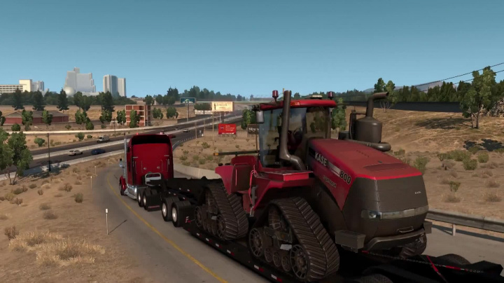 American Truck Simulator - Heavy Cargo Pack DLC trailer