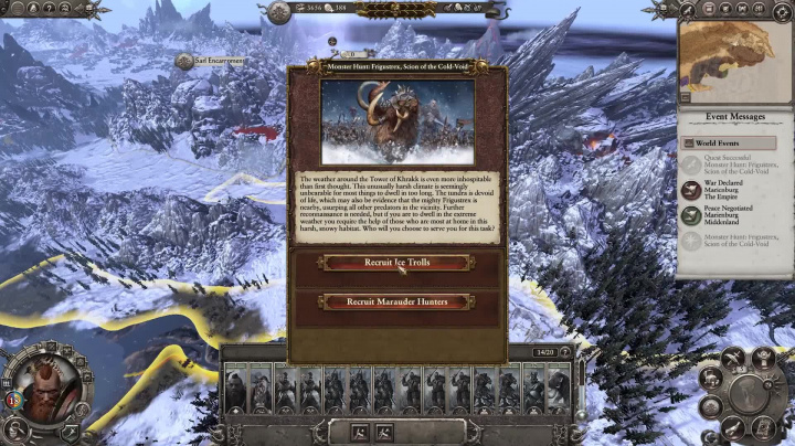 Total War: Warhammer - Wulfrik Monster Hunt Let's Play