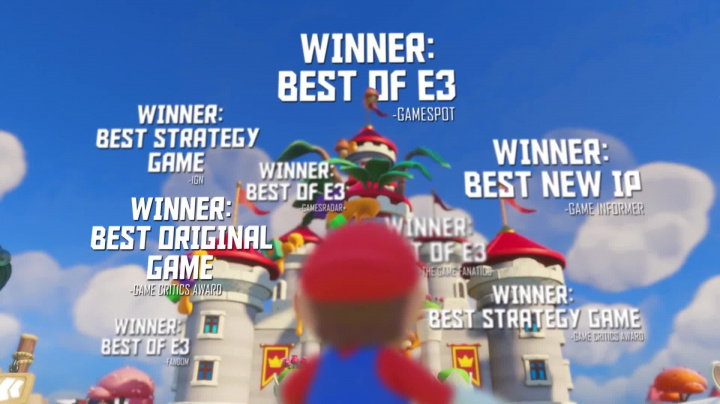 Mario + Rabbids Kingdom Battle - Accolade - startovní trailer
