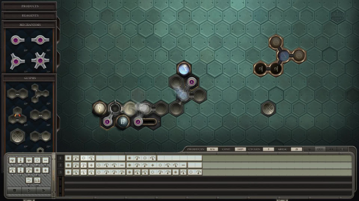 Opus Magnum - Oznámení