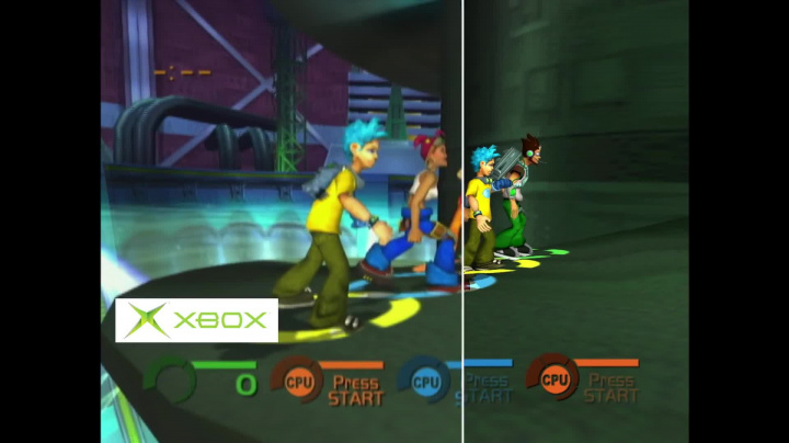 Fuzion Frenzy - Graphics Comparison: Original Xbox vs. Xbox One S