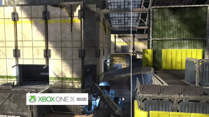 Halo 3 - The Pit - Graphics Comparison: Xbox 360 vs. Xbox One X