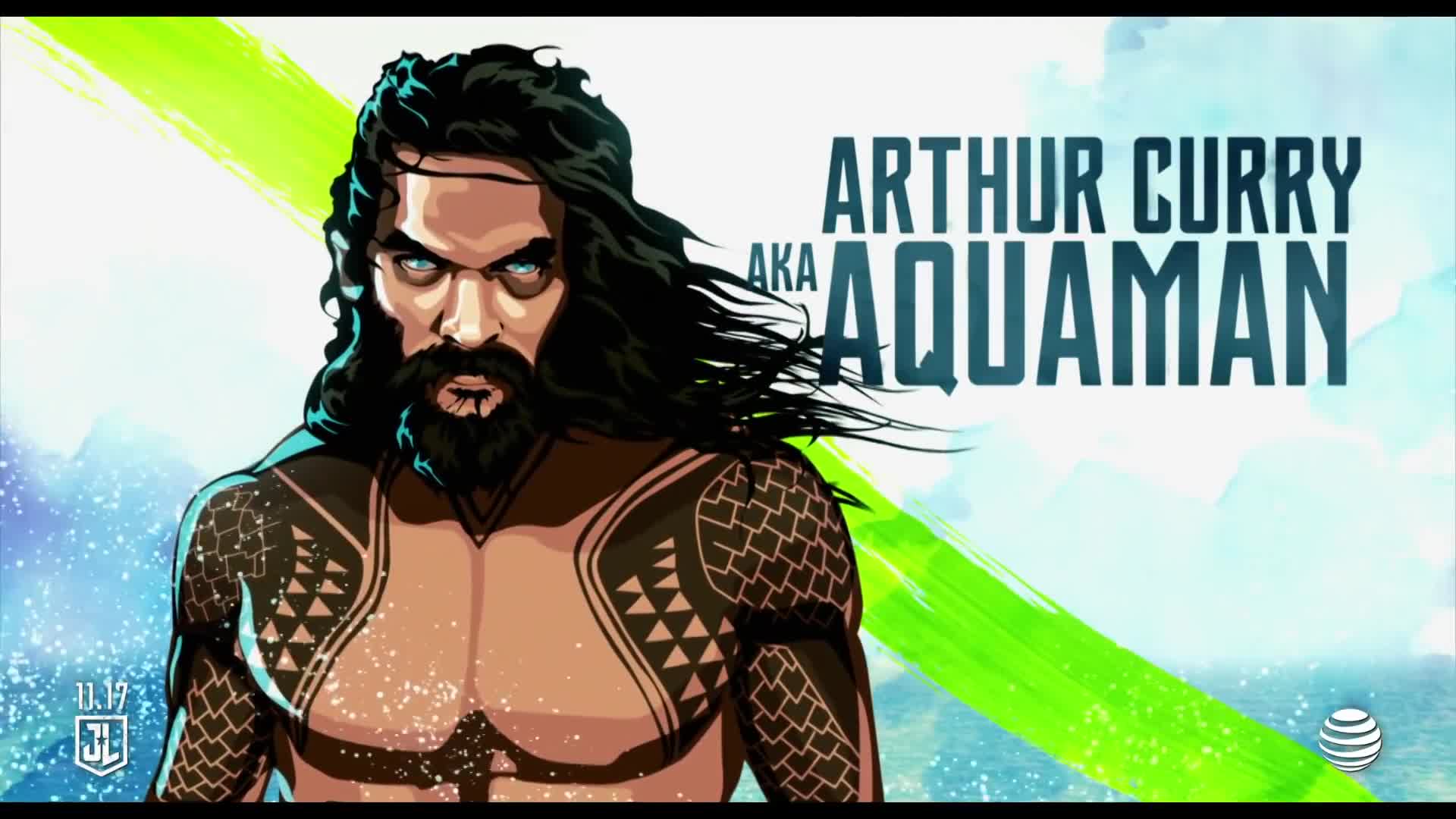 Liga spravedlnosti - Aquaman: Exclusive First Look by AT&amp;T