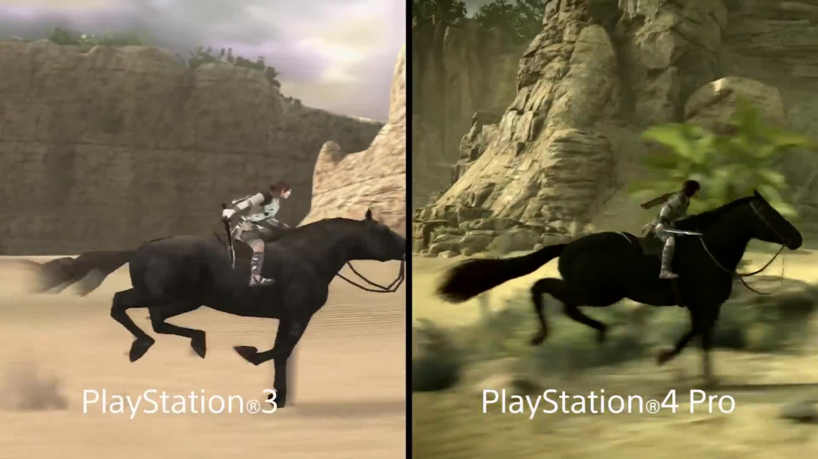 Shadow of the Colossus - PSX 2017: Comparison Trailer