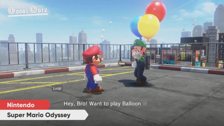 Video - Super Mario Odyssey - Nintendo Switch Presentation 2017 Trailer