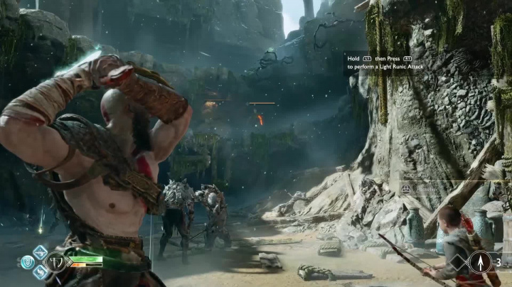 God of War - záběry z hraní preview verze