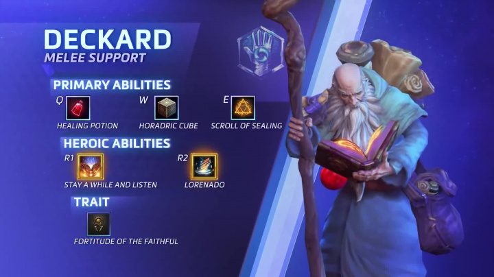 Heroes of the Storm - představení Deckarda Caina