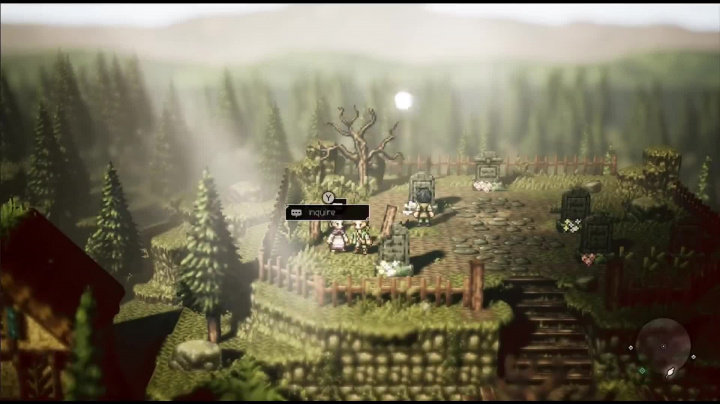 Octopath Traveler - Paths of Purchase and Potions Info - trailer