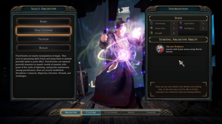 The Bard's Tale IV: Barrows Deep – Spotlight #1 – Tvorba postavy