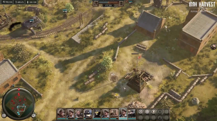 Iron Harvest – První záběry z hraní alfa verze