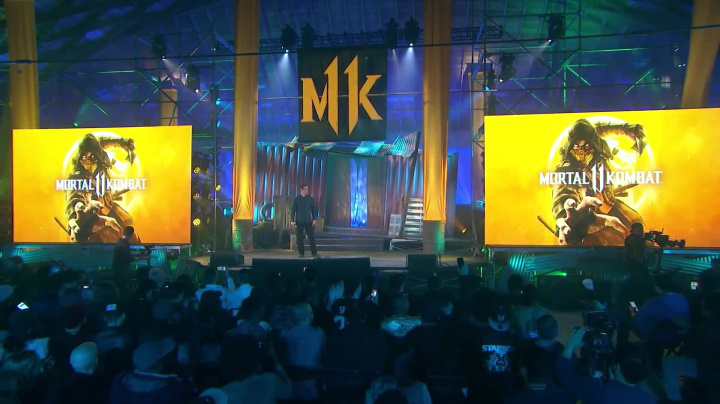 Mortal Kombat 11 - Official Gameplay Reveal - Scorpion vs Baracka