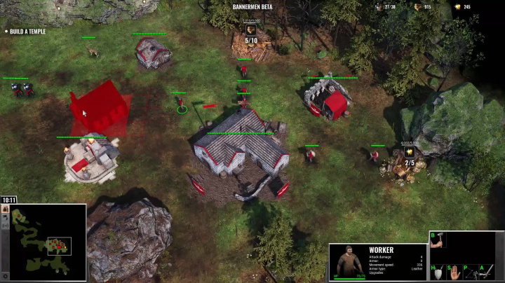 Bannermen - průchod tutorialem