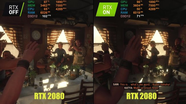 Metro Exodus: RTX on/off a srovnání grafických karet (video) 0:01:15